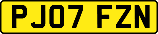 PJ07FZN
