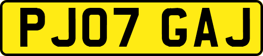 PJ07GAJ