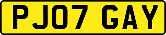 PJ07GAY