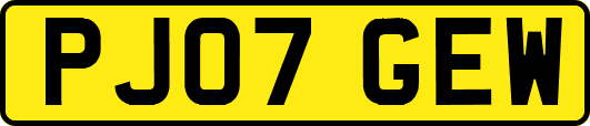 PJ07GEW