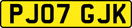 PJ07GJK