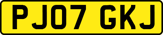 PJ07GKJ