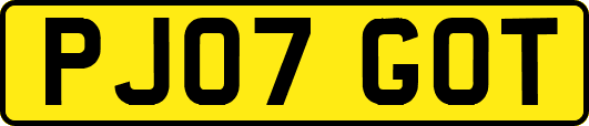 PJ07GOT