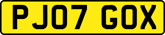 PJ07GOX