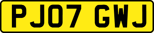 PJ07GWJ