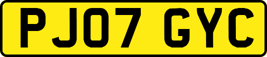 PJ07GYC