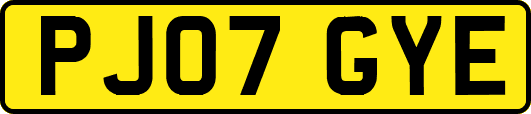 PJ07GYE