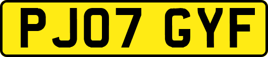 PJ07GYF