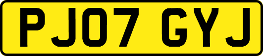 PJ07GYJ
