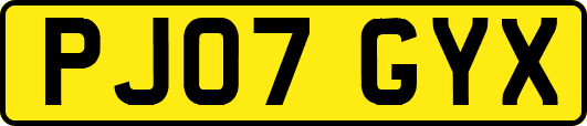 PJ07GYX