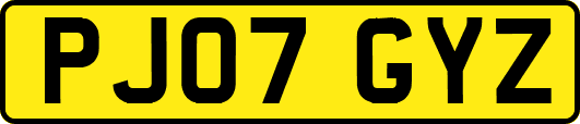 PJ07GYZ