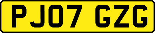 PJ07GZG