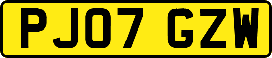 PJ07GZW