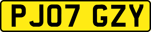 PJ07GZY