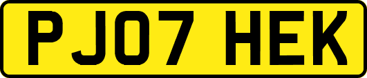 PJ07HEK