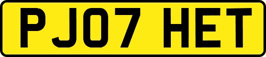 PJ07HET