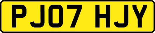 PJ07HJY