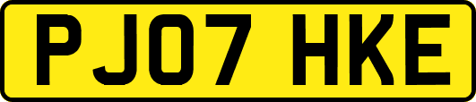 PJ07HKE