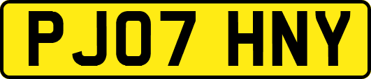PJ07HNY