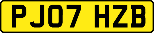 PJ07HZB