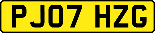PJ07HZG
