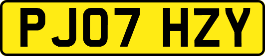 PJ07HZY
