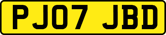 PJ07JBD