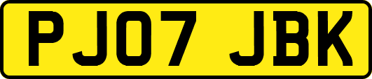PJ07JBK