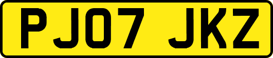 PJ07JKZ