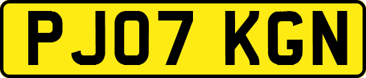 PJ07KGN