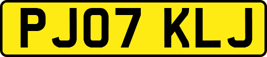 PJ07KLJ