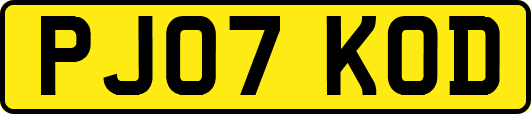 PJ07KOD