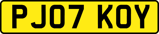 PJ07KOY