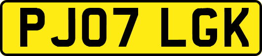 PJ07LGK