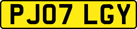 PJ07LGY