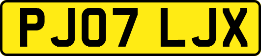 PJ07LJX