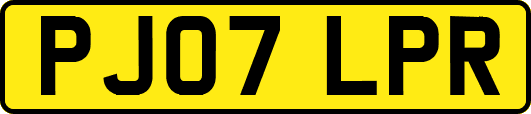 PJ07LPR