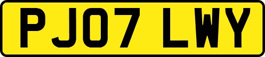 PJ07LWY