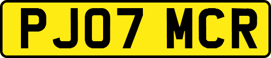 PJ07MCR