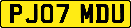 PJ07MDU