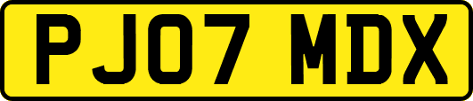 PJ07MDX