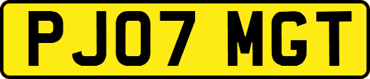 PJ07MGT