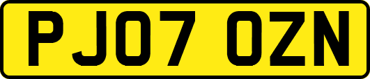 PJ07OZN