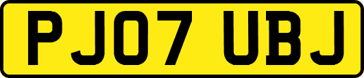 PJ07UBJ