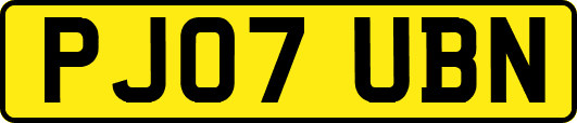 PJ07UBN