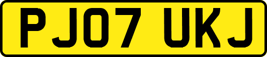 PJ07UKJ