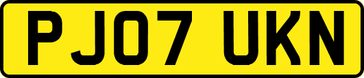 PJ07UKN