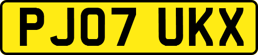 PJ07UKX