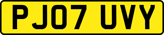 PJ07UVY
