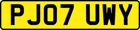 PJ07UWY